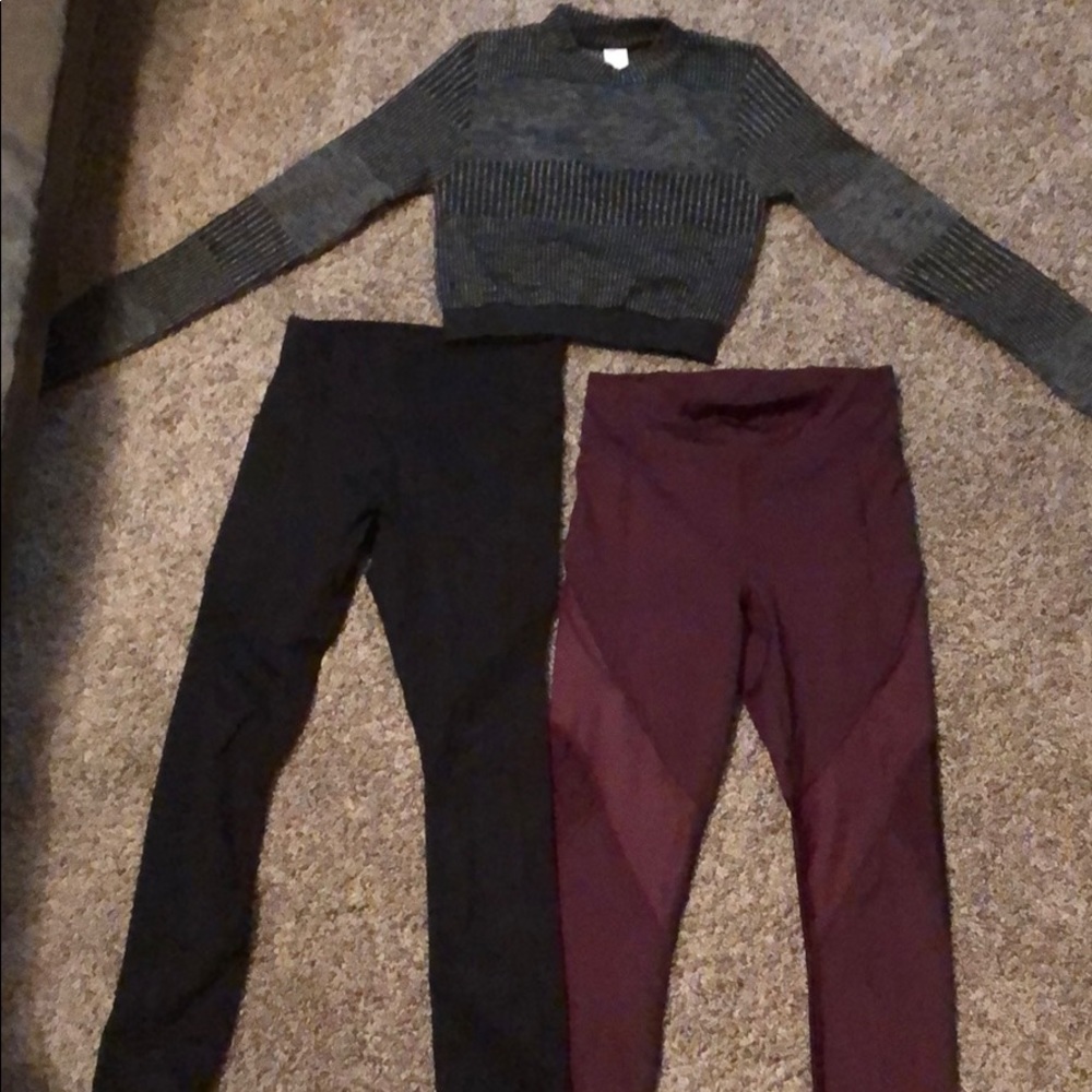 FABLETICS leggings and shirt all BRAND NEW